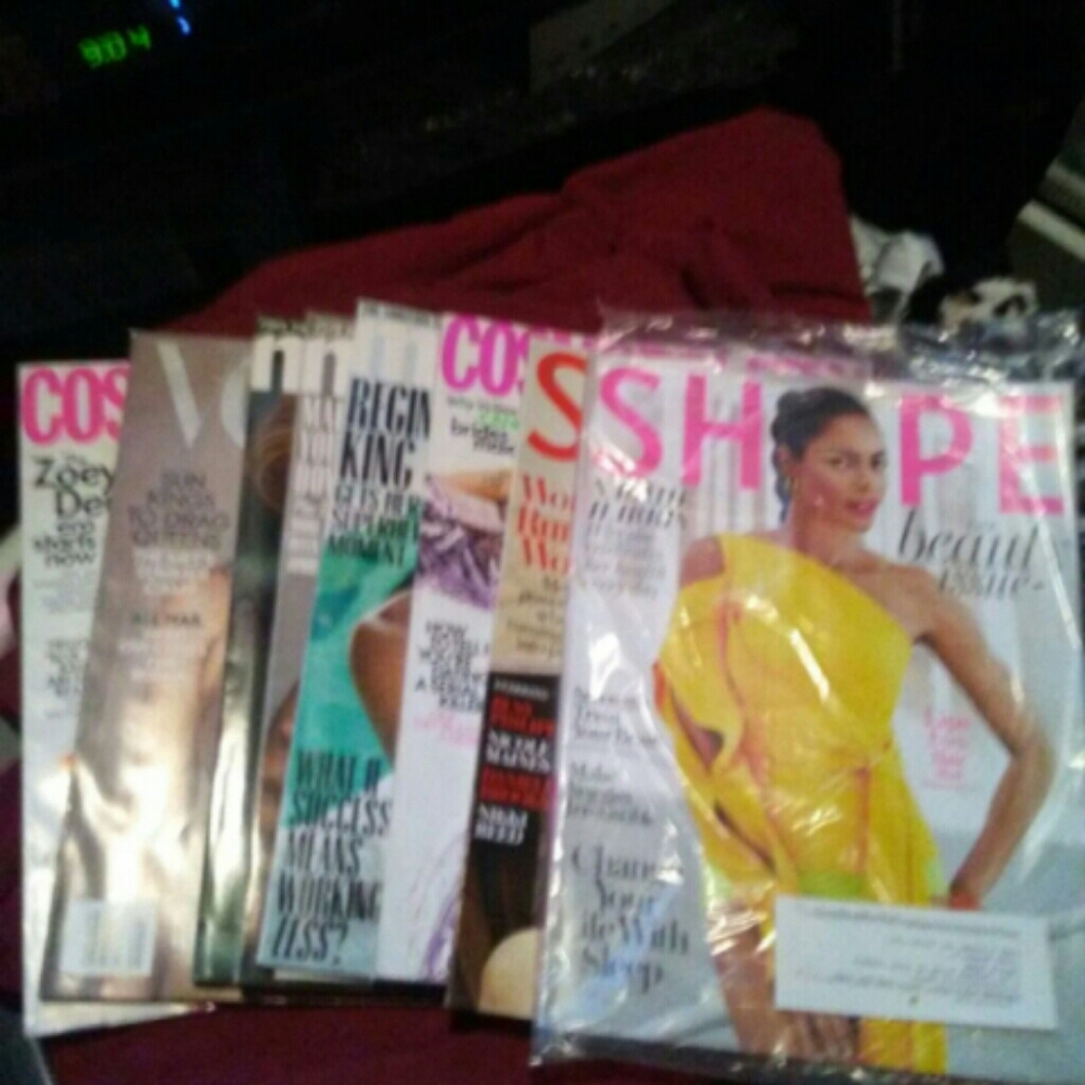 2019 NEW Magz. Cosmo, Vogue Marie Claire Shape